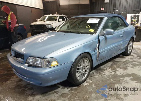 2004 Volvo C70 Ht из США, поврежденный, VIN YV1NC62D84J048856